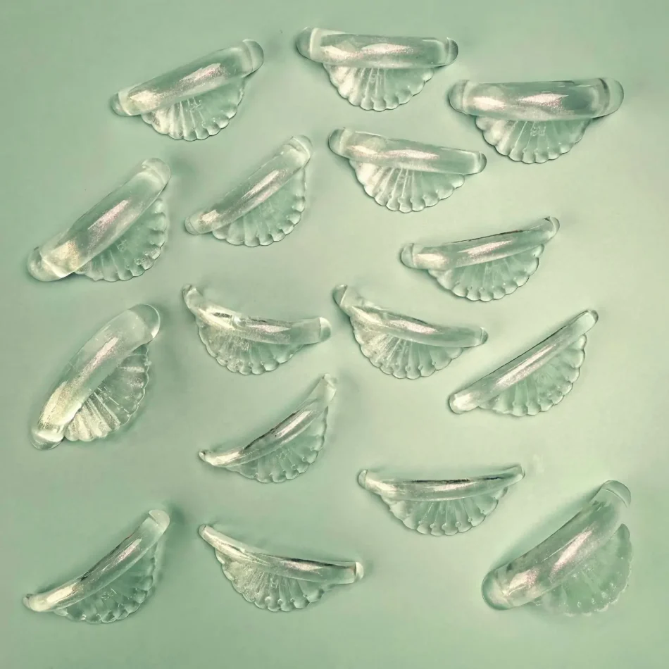 Glitter Shell Lash Lift Pads | 8 Paare – Bild 4