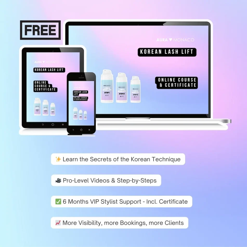 FULL Korean Lash Lift Kit + FREE Course (Limited Time Offer) – Bild 6