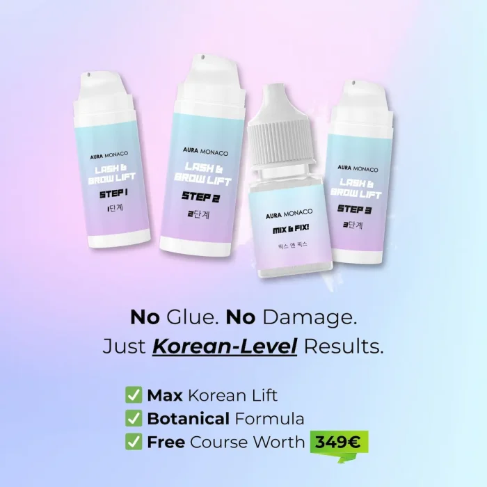 FULL Korean Lash Lift Kit + FREE Course (Limited Time Offer)